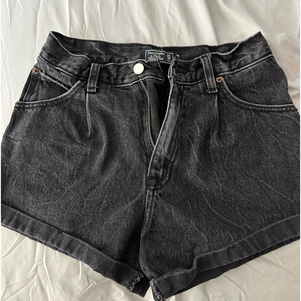 Abercrombie and fitch high rise shorts